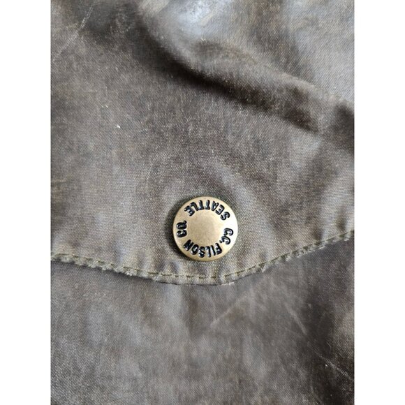 Filson Brown Jacket not lined but will accept one cool patina. - Picture 2 of 12